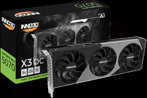 INNO 3D RTX 5070 ICHILL X3 12GB